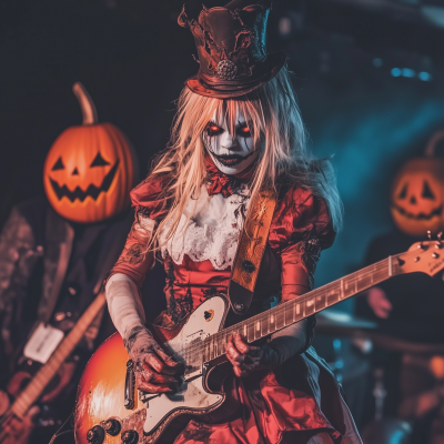Zombie Alice in Wonderland Performing