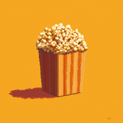 Single Popcorn Piece