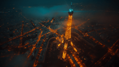 Night View of Paris