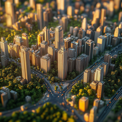 Cityscape from Above