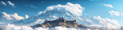 Cute Persian Castle in the Sky