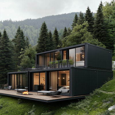 Modern Shipping Container House