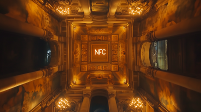 Sistine Chapel Ceiling with NFC Pattern