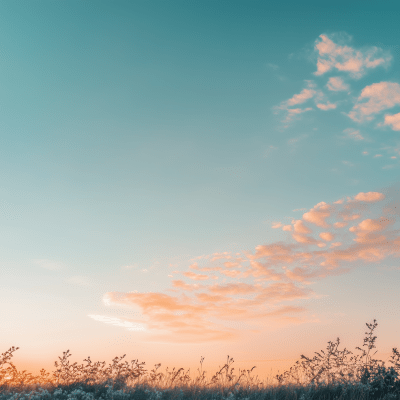 Clear Morning Sky