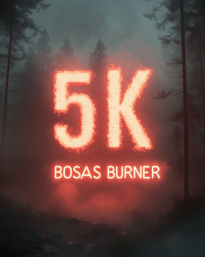 Glowing Letters in the Forest