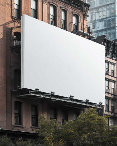 Billboard on Historic Building