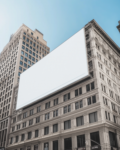 Billboard on Historical Building