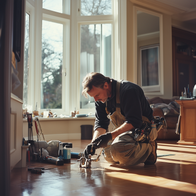 Plumber at Work