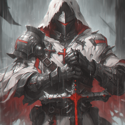 Last Crusader in Rain