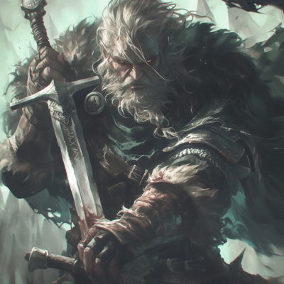 Viking Warrior in Grimdark Fantasy