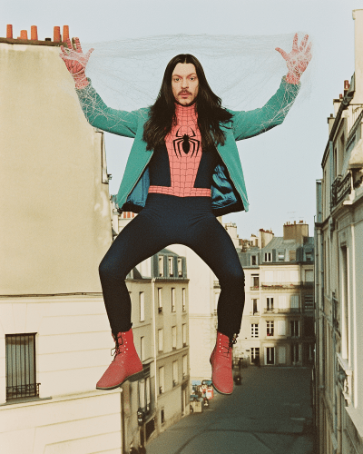 Spider-Man in Paris