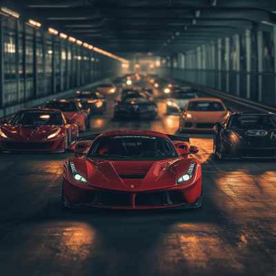 Supercars on the Track