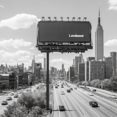 Billboard Advertisement for Lendeavor