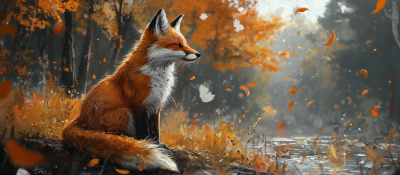 Realistic Fox