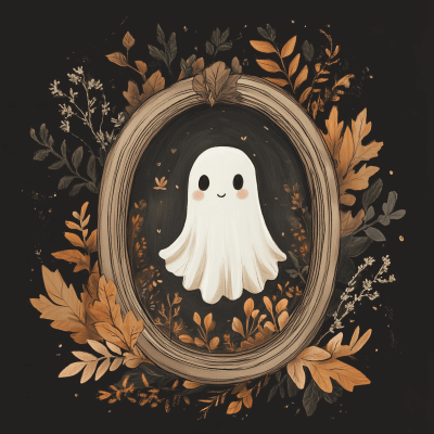 Cute Ghost Portrait