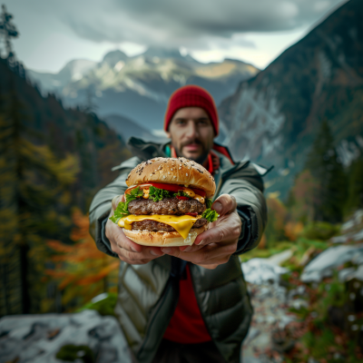 Adventurous Burger Moment