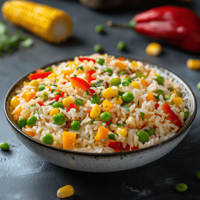 Colorful Rice Bowl