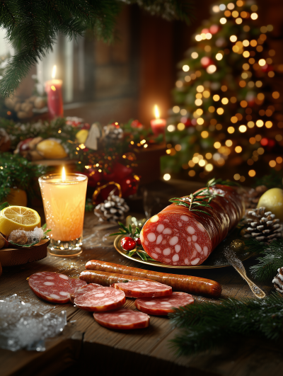 Festive Christmas Table