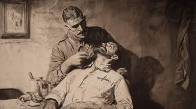 Woyzeck Shaving Scene