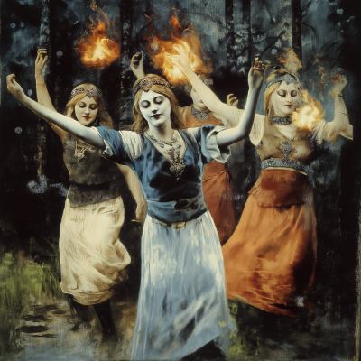 Heathen Dance in Norse Mythology