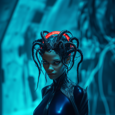 Creepy Xenomorph Woman