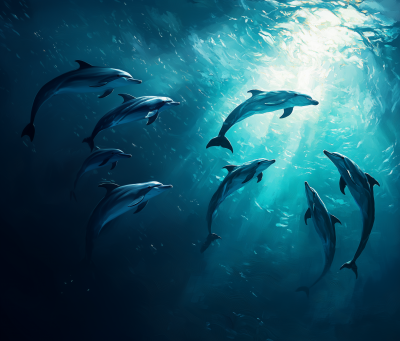 Dancing Dolphins