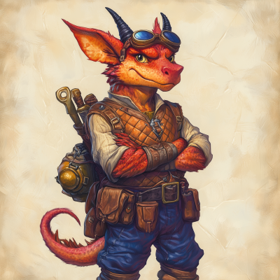 Confident Kobold Adventurer