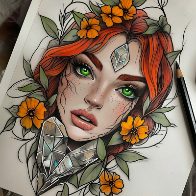 Vibrant Tattoo Design