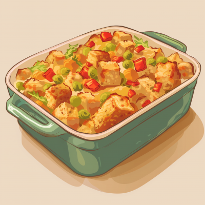 Thanksgiving Stuffing Dish