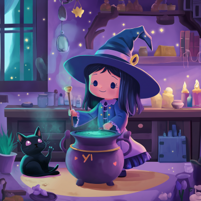 Witch in a Magical House