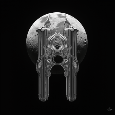 Abstract Moon Glock