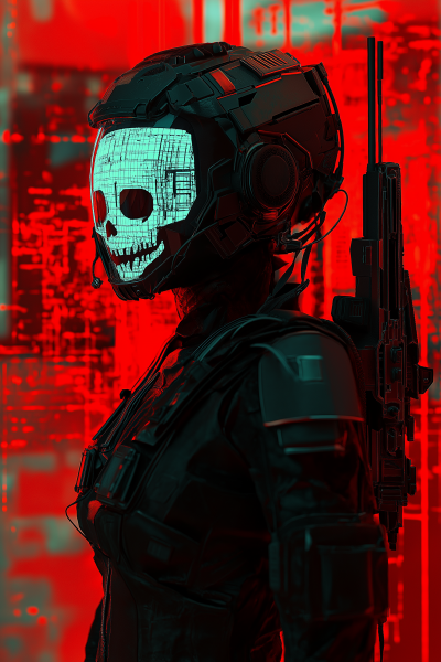 Cyberpunk Mercenary