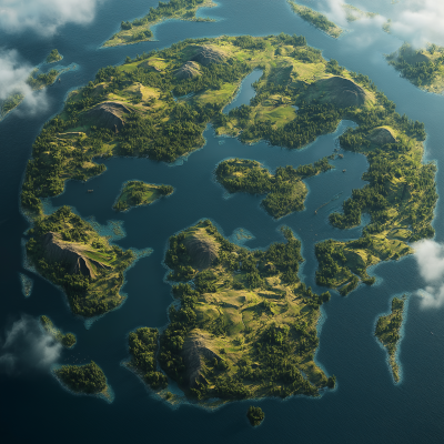 Aerial View of the Earth