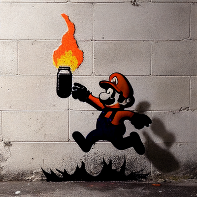 Mario in Action