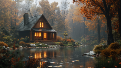 Cozy Cabin in the Woods