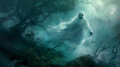 Fierce Ghost for Halloween