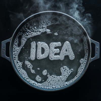 Boiling Water with Idea