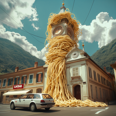 Spaghetti Tower at Rosa Khutor