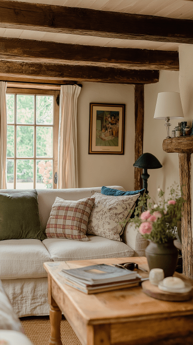 Cozy Cottage Living Room