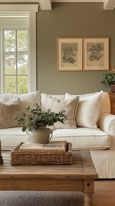 Cozy Cottage Living Room