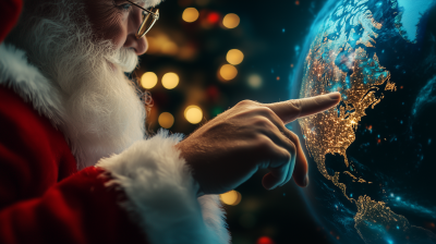 Santa Claus Hologram