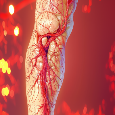 Veins and Fat Illustration