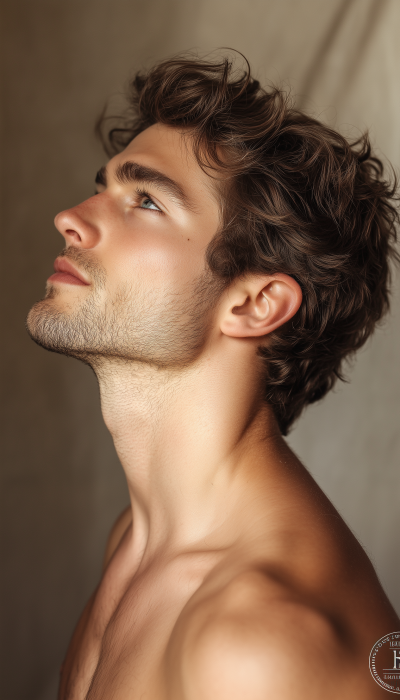 Profile of a Handsome Man