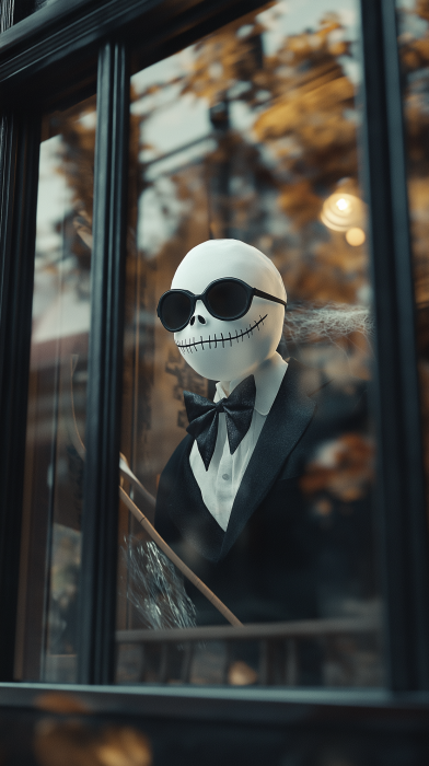 Chic Halloween Display
