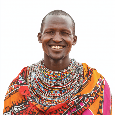 Massai Tribeman Portrait