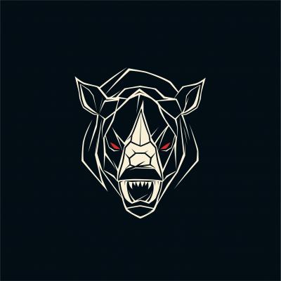 Hybrid Rhino Bear Creature