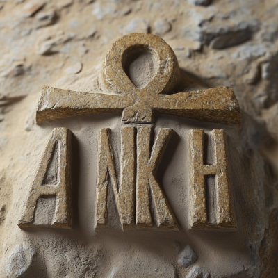 Ancient Sandstone Ankh