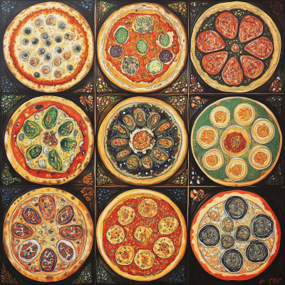 Pizzas Mandala