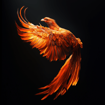 Hyper Realistic Phoenix