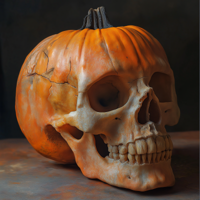 Pumpkin Skull